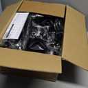 Goovilla Room Divider for Room Separation, Tension Curtain Rods No Drilling, 4-10ft(H) 28-171inch(W) Adjustable Temporary Privacy Wall Divider, Heavy Duty Freestanding Space Partition Separator, Black