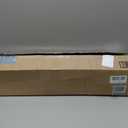 OLANLY Half Circle Door Mat Indoor Outdoor Entrance Welcome, Waterproof All-Season, All-Weather Doormat, Sturdy Natural Rubber, Low Profile, Easy Clean Patio Porch Entryway Mat, 47x23, Brown