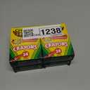 4 x Crayola(R) Assorted Color Crayon Set, 24-Count Box