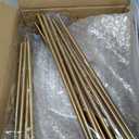 ZGLAOJT Semi Flush Mount 8 Light Ceiling Light Modern Metal Ceiling Lighting Gold Light Fixture Chandelier for Farmhouse Kitchen Dining Room Bedroom Hallway Living Room.