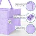 Mr. Pen- Baby Diaper Caddy Organizer, lavender dream, Nursery Storage Bin and Car Organizer for Diapers and Baby Wipes, 1 Pack, Regular