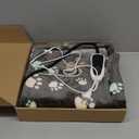 Large Dog Heating Pad 36x24 in with Smart Thermostat Switch and Power Line Protection Tube,Obtained MET and UL Dual Certification, Waterproof Pet Heating Pad for Dogs,with Plush Fabric Cover