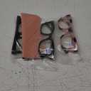 CCVOO Stylish Reading Glasses for Women, Eyeglasses, Blue Light Readers for Women, Computer Eye Glasses, Cheaters (A2 Midnight Rose)