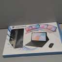 Keyboard Case for 2025 Lenovo Idea Tab Pro 12.7 inch - Stand Folio Detachable Keyboard Cover with Mouse (TB-373FU/TB-375FC) - Black