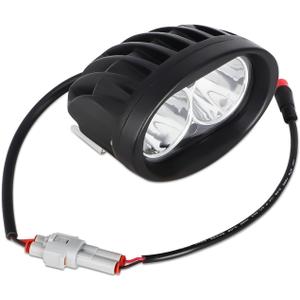 E-Bike LED Headlight for Rad Power Bikes Mini Rover Expand Runner, High Output E-Bike LED Lights Head Light with Mounting Bracket and E-Bike Plug, Plug and Play | Brighter | Waterproof