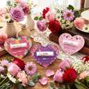 Leelosp 36 Pcs Happy Mothers Day Gifts Lip Balm Bulk Church Party Favors Lipstick Flower Christian Thank You Appreciation Lip Balms Gifts for Mom Grandmother Birthday Church Party Supplies