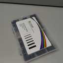 Wire Heat Shrink Tubing Kit-140Pcs 3:1 Heat Shrink Tube Wire Shrink Wrap Electrical Waterproof Automotive Marine Heat Shrink Wrap Tubing Assortment with Adhesive Lined for Wires, Black