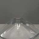 iDesign Clear Plastic 1/4 Wedge Bin for Corner Lazy Susan Cabinet, Kitchen Cabinet Organizer, 2-Pack