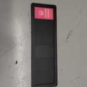 Office Door Signs 6 Options Do Not Disturb, Please Knock, In A Meeting, Out Of Office, Working Remotely Back Soon Privacy Door Slider Sign For Meeting & Conference Room Black, Small Signage
