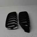 Front Kidney Grille Dual Bar M4 Look Style Compatible with F32 F33 F36 F82 F83 F80 M3 (Gloss Black)