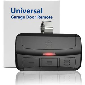 Universal Garage Door Opener Remote 3-Button Compatible with LiftMaster Chamberlain Craftsman Genie Overhead Door Linear Wayne Dalton Opener has Learn Button or DIP Switch Programmable