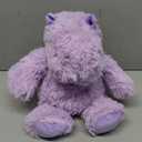 SuzziPals Warmable Hippo Stuffed Animals, Microwavable Stuffed Animal Heating Pads for Period & Stress Relief, Heatable & Coolable Hippopotamus Plush Toy, Cute Plushies Gifts for Kids & Women