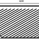 Lodge Reversible Cast Iron Grill/Griddle  9.5 x 16.75 Inch Pre-Seasoned Cooking Surface  Flat & Ribbed Sides  Use on Stove, Grill, or Campfire  Made in the USA  Heavy-Duty, Black