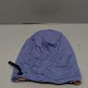 NICPOO Silk Satin Bonnet Hair Wrap for Sleeping, Adjustable Silk Bonnets for Women Men Sleep Cap Silk Lined Slouchy with Adjustable Strap Curly Hair Head Scarf Night Caps Blue）