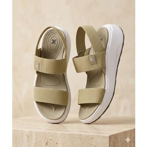 ZEROXPOSUR, JULIANNA SANDAL, TWILL CANVAS, WOMENS SIZE 8.5