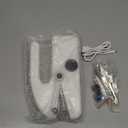 Xamanabu Handheld Sewing Machine for Beginners, Portable Mini Sewing Machine with Two Speed Modes, Easy to Operate and Fast Stitch Suitable for Clothes, Fabrics and Quick Home Repairs (White)