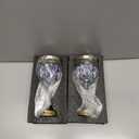 Jinei 2 Pcs Medieval Cups and Goblets Dragon Wine Goblet Chalice Goblet 7 oz Resin Dragon Cup Gothic Wine Glass Romantic Stainless Steel Drinking Cup for Medieval Party Decorations(Antique) (Charming Style, Stylish Color)