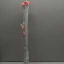 5 Pack Airless Paint Sprayer Tip Extension Pole Multi-Sizes Extension Rod,Airless Painting Spray Gun Tip Extension Pole Rod with Red Guard (7.8in+11.81in+19.09in+29.13in+38.77in)