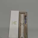 V-MORO Resin Band Compatible with Apple Watch Series 10/11 41mm/40mm/38mm/42mm Fashion Cute Strap for iWatch Series 9/8/7/6/5/4/3/2/1/SE/SE 2 Lightweight Bracelet Wristband Women(Classic Aurora White)