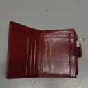 GAEKEAO Womens Wallet Small Leather RFID Blocking Bifold Zipper Pocket Wallet Card Case Purse with ID Window