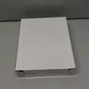 Joiedomi Christmas Star Tree Toppers Silver, 8" Metal Treetop Ornaments Battery Powered with Warm White LED Lights for Xmas Decorations Indoor, Holiday Party Decor