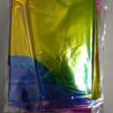 DecorWoo 40 inch Rainbow Number 6 Balloon, Colorful Gradient Number 6 Birthday Balloons, Large Number Foil Balloons for Party Supplies Wedding Anniversary Events Decorations