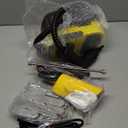 Steam Cleaner,15s Heat-Up,1.6L Tank,3-Level Adjustable Handle,2500W Steamer for Cleaning,Portable Steamer for Cleaning with 16PCS Accessories,Steam Cleaner for Home,Grout,Tile,Couch,Car,Dirt,Grease (Yellow+Black)