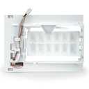 Upgraded AEQ72909603 AEQ72909602 Refrigerator Ice Maker Assembly, Compatible with LG Refrigerators, Replacement for 2216335 AH3617225 EA3617225, 12 Cube Flex Tray Kit, 