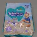 Pampers Swim Diapers - Splashers - Size S, 20 Count, Gap-Free Disposable Baby Swimming Pants