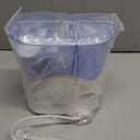 H2ofloss Dental Water Flosser for Teeth Cleaning With 12 Multifunctional Tips & 800ml Capacity, Professional Countertop Oral Irrigator Quiet Design(HF-9 whisper) (White)