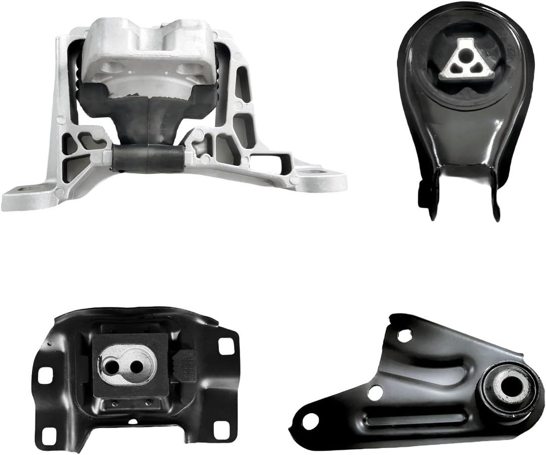 Yllhaoyuan Set of 4 Motor Mounts for Mazda 3 2.0L Automatic (2010-2013) - Replaces A4405, A4420, A4418 - Fixes Vibration - Not for 3i/GS-Sky/Manual