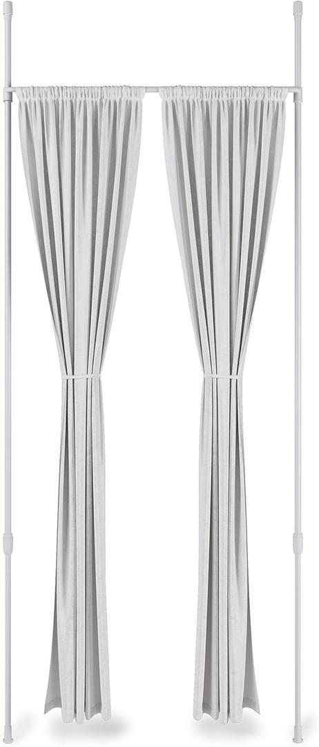 Umbra Anywhere Expandable Curtain Rod and Room Divider, White