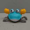 control future Crawling Crab Baby Toy - Infant Tummy Time Toys 3 4 5 6 7 8 9 10 11 12 Babies Boy 3-6 6-12 Learning Crawl 9-12 12-18 Walking Toddler 36 Months Old Music Development 1st Birthday Gifts (Green)
