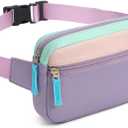 Fanny Pack Birthday Graduation Gifts for 7 8 9 10 11 12 13 Year Old Teen Girls Her Kids, Mothers Day Gifts for Daughter, Preppy Cute Trendy Stuff Adjustable Crossbody Belt Bag for Travel Essentials