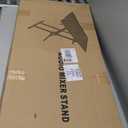 DJ Table Stand Audio Mixer Stand Portable Booth - 35" x 17.3" Versatile DJ Booth Stand for Piano, Laptops, Controllers, Midi Keyboards, and Audio Mixers, Mixer Pioneer DJ Controller Equipment