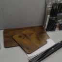 JayRex Countertop Organizer Organization, 3 Tier Moveable Corner Shelf Organizer for Kitchen, Bathroom, Spice Rack, Coffee Area, Over Sink, Dresser Table (Rustic Brown)