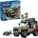 LEGO City Off-Road 4x4 Mountain Truck Toy - Building Toy Set for Kids, Boys and Girls, Ages 6+ - Fun Gift Idea for Birthdays and Holidays - with Adventurer Minifigure and Accessories - 60447