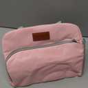 Coobiiya Lunch Bag for Women Men, Insulated Reusable Picnic Bag, 10.8"L x 6.3"W x 8.85"H, Pink