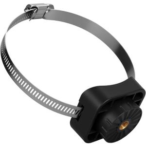 0 Degree Mount Trolling Motor Transducer Mount for Livescope Plus LVS34,for trolling motor diameters of 2"-4.5"