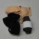 Women's Zip Front Sports Bra Wireless Post-Surgery Bra Active Yoga Sports Bras (Large, 3 Pack(black+grey+flesh))