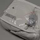 Short Curtains for Windows Bathroom,Blackout Linen Boho Back Tab Pleated Cafe Curtains for Kitchen Bedroom,45 Inch Length 2 Panels Set,Cream Beige Off White