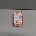 LaRibbons Christmas Wired Ribbon 2.5 inch Double Faced Red HO and Striped Christmas Ribbon for Tree Garland, Wreath Bow, Xmas Crafts Decorations, 2 Rolls 10 Yards Total