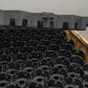 Vodaland Permeable HexPave System - Grass & Gravel Pavers - 100% Recycled PPE Plastic, Handles 27,000 lbs, 1" Depth, 65 s.f / 22 Units