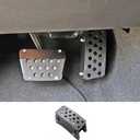 Car Accelerator Pedal Extension Gas Pedal Extender for 2007-2018 Jeep Wrangler JK JKU (NOT Fit on Manual Transmission)