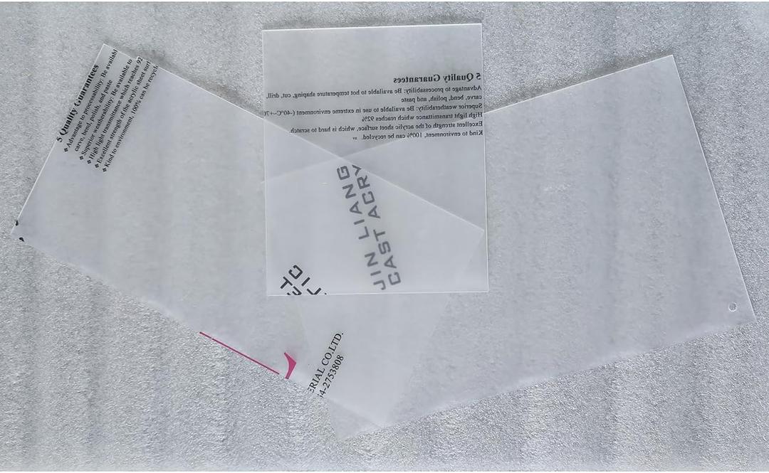 Acrylic Board for Gilumza Display Case DIY Simulation Scenario Die-cast Model for Size 10.62*6.69*5.71 Inch