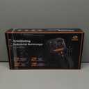 Two-Way Articulating Borescope Camera with Light: Industrial Endoscope Inspection Snake Camera - Flexible Bore Scope Cam with 0.33in Articulated Probe for Mechanic Automotive Engine Wall - 5.5FT (1-Black & Orange)