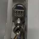 Megaflint Keyless Entry Door Lock Deadbolt Keypad Mechanical Stainless Steel (Pass Code or Key) 100% Mechanical, No Electronic (Silvery2)