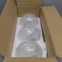 Gold Pendant Light 23 Inch, 3-Light Hanging Fixture with Clear Glass, Adjustable Kitchen Island Pendant Light, Brass Finish for Dining Room, Bedroom, Bathroom