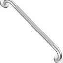 Satin Brushed Nickel Shower Grab Bars 24 Inch w/Anti-Slip knurled Grip, iMomwee Stainless Steel Wall Mount Bathroom Safety Balance Handrail, Handicap Elderly Senior Assist Textured Grab Bar Handle