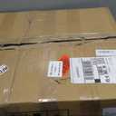 FUNHOME Indoor/Outdoor High Back Chair Cushions Set of 2, Water Resistant Tufted Deep Seat Chair Cushions, Adirondack Cushions for Garden Porch Home Office Chair Use-Black White Stripe